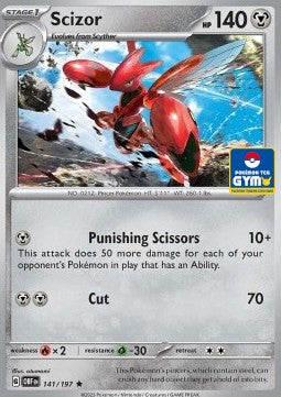 Scizor⁣ - Southeast Asia Promos⁣ (Promo)⁣ [OBF 141]