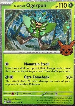 Teal Mask Ogerpon‚Å£ - Trick or Trade 2024‚Å£ (Promo)‚Å£ [TWM 024]