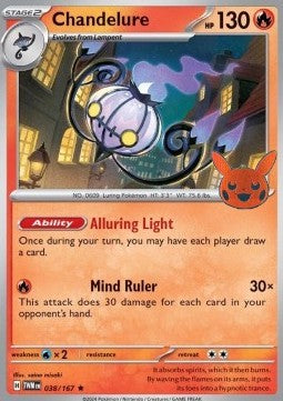 Chandelure⁣ - Trick or Trade 2024⁣ (Promo)⁣ [TWM 038]