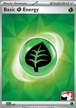 Basic Grass Energy⁣ - Play! Pokémon Prize Pack Series Six⁣ (Promo)⁣ [SVE 009]