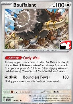 Bouffalant⁣ - Play! Pokémon Prize Pack Series Six⁣ (Promo)⁣ [SCR 119]