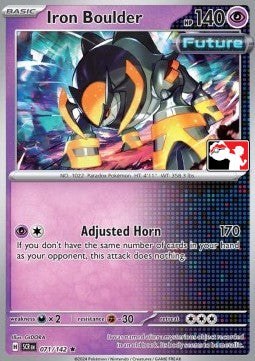 Iron Boulder⁣ - Play! Pokémon Prize Pack Series Six⁣ (Promo)⁣ [SCR 071]