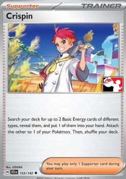 Crispin⁣ - Play! Pokémon Prize Pack Series Six⁣ (Promo)⁣ [SCR 133]