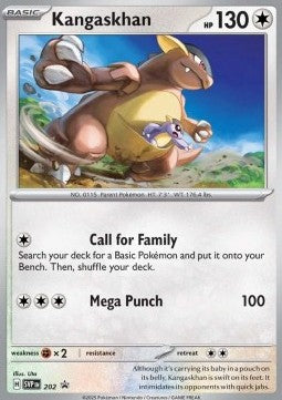 Kangaskhan‚Å£ - SV Black Star Promos‚Å£ (Promo)‚Å£ [202]