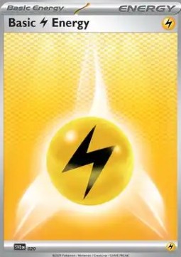 Basic Lightning Energy⁣ - Scarlet & Violet Energies⁣ (Common)⁣ [020]