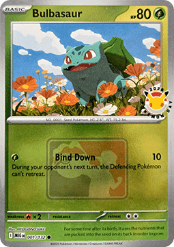 Bulbasaur - Mega Evolution: Additionals (Promo) [xMEG-001]